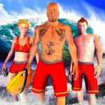 Logo of Beach Rescue Game android Application 