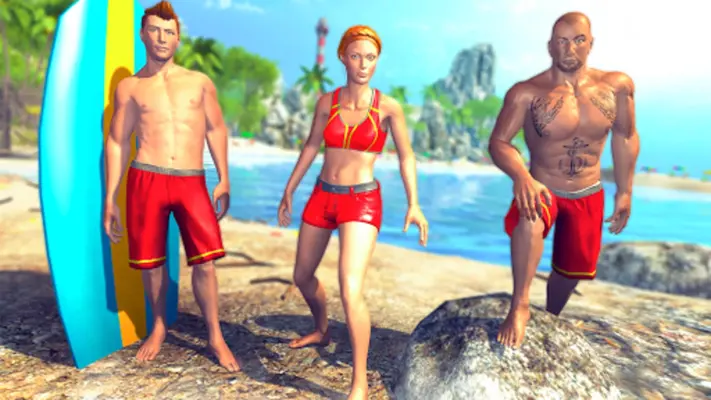 Beach Rescue Game android App screenshot 11