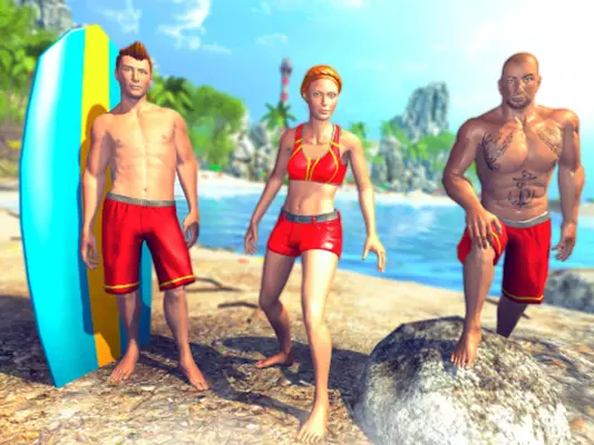 Beach Rescue Game android App screenshot 5